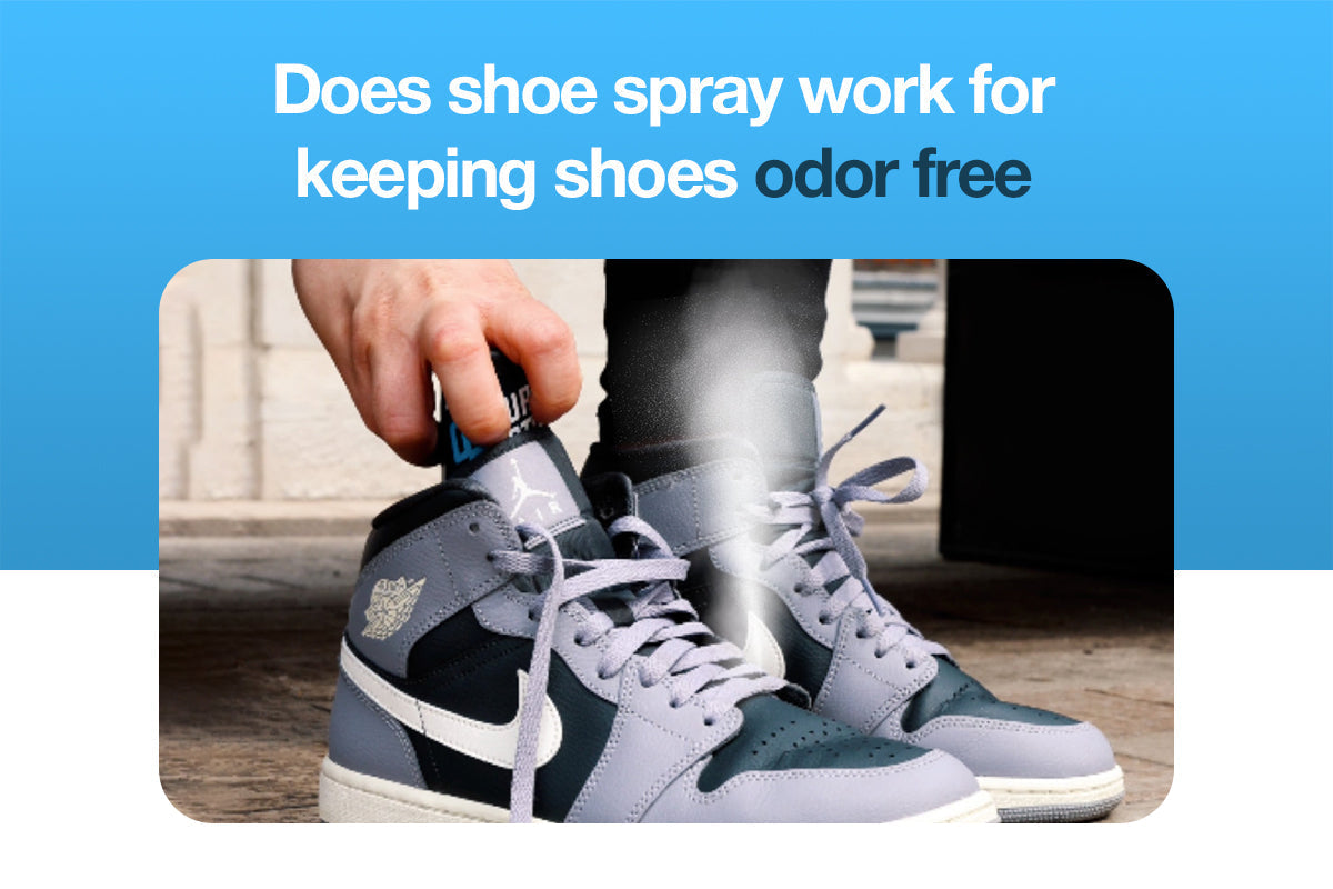 Does Shoe Spray Work for Keeping Shoes Odor Free?