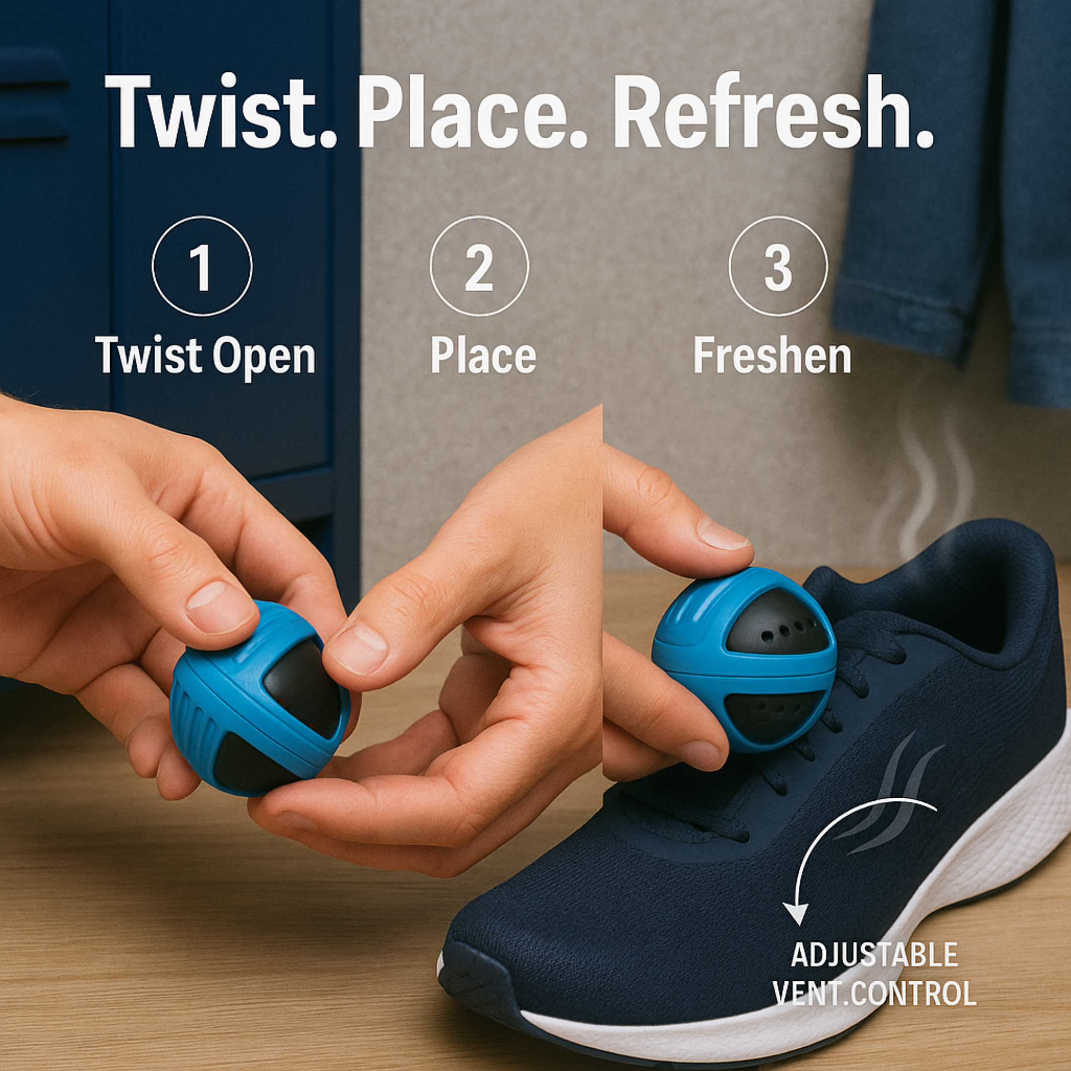 Odour Buster Shoe Deodorant Balls