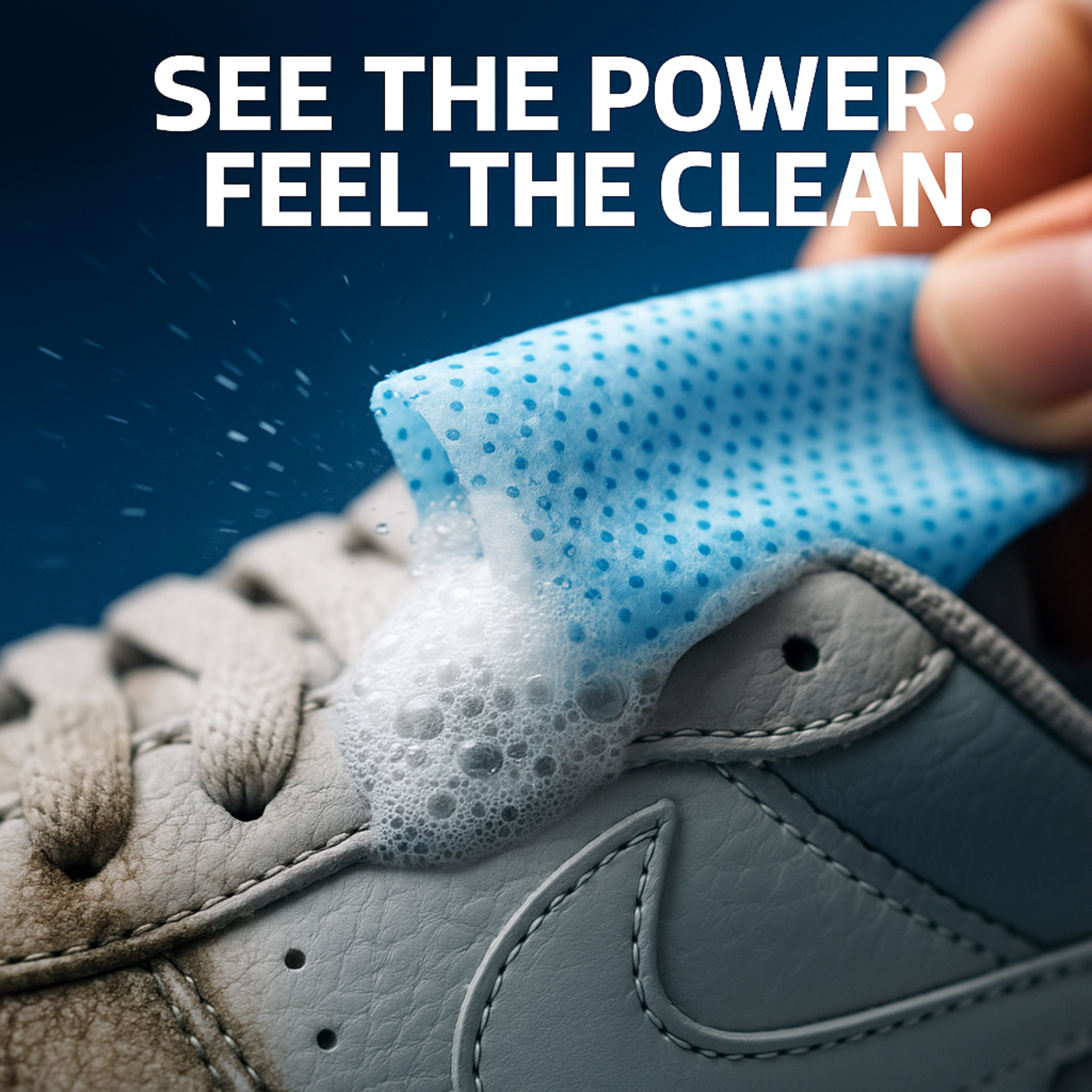 Squeaky Clean Wipes - Premium Shoe Cleaning Wipes