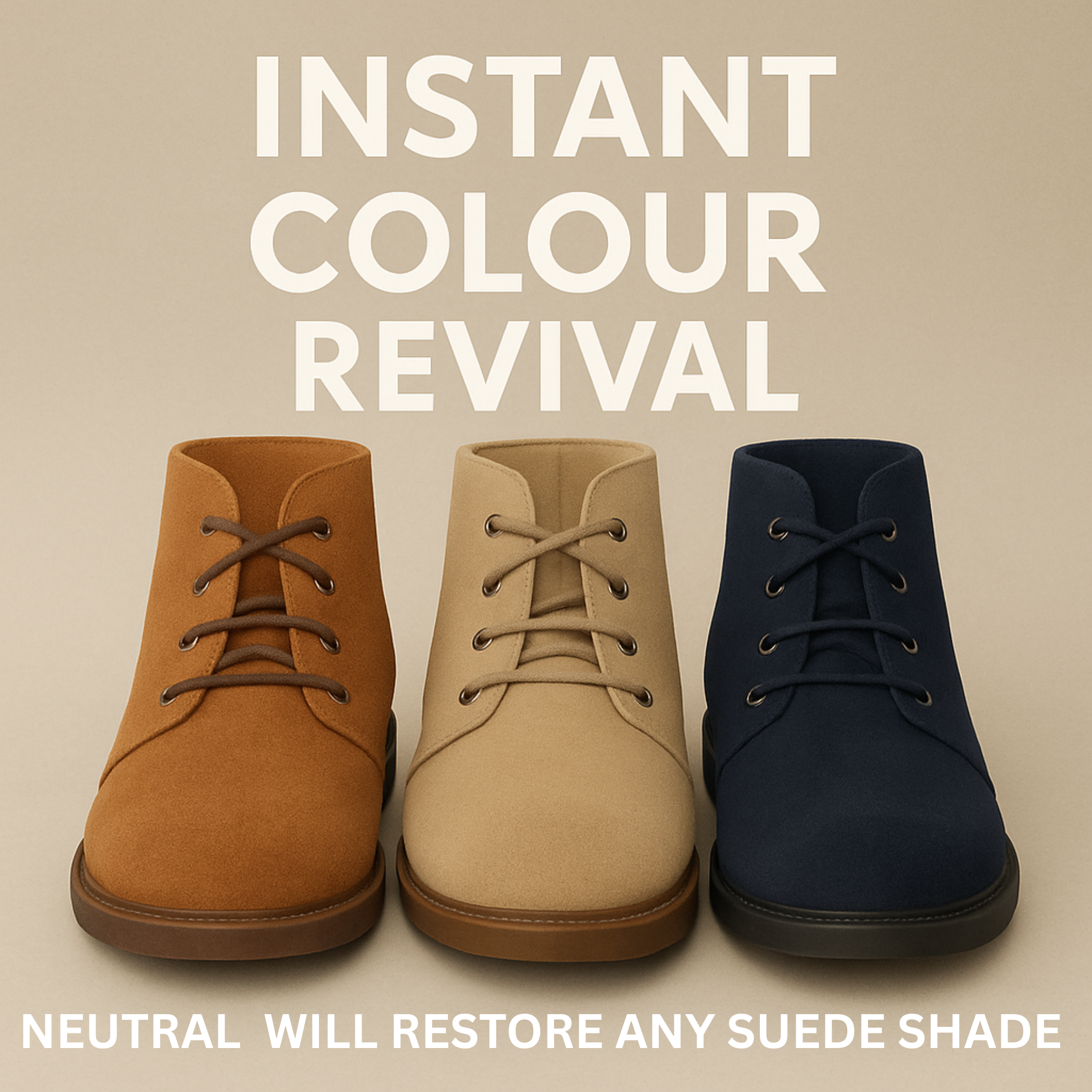 Suede & Nubuck Restorer, Protector and cleaner Spray 250ML