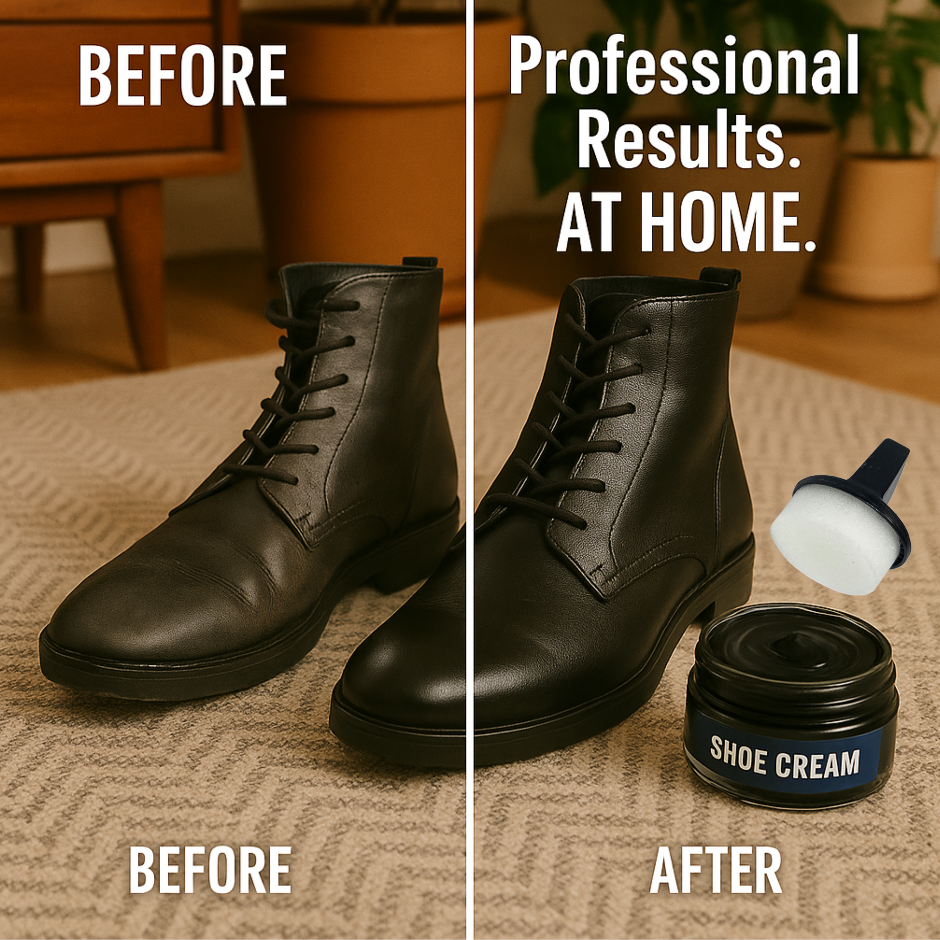 Shoe Cream For Leather Shoes