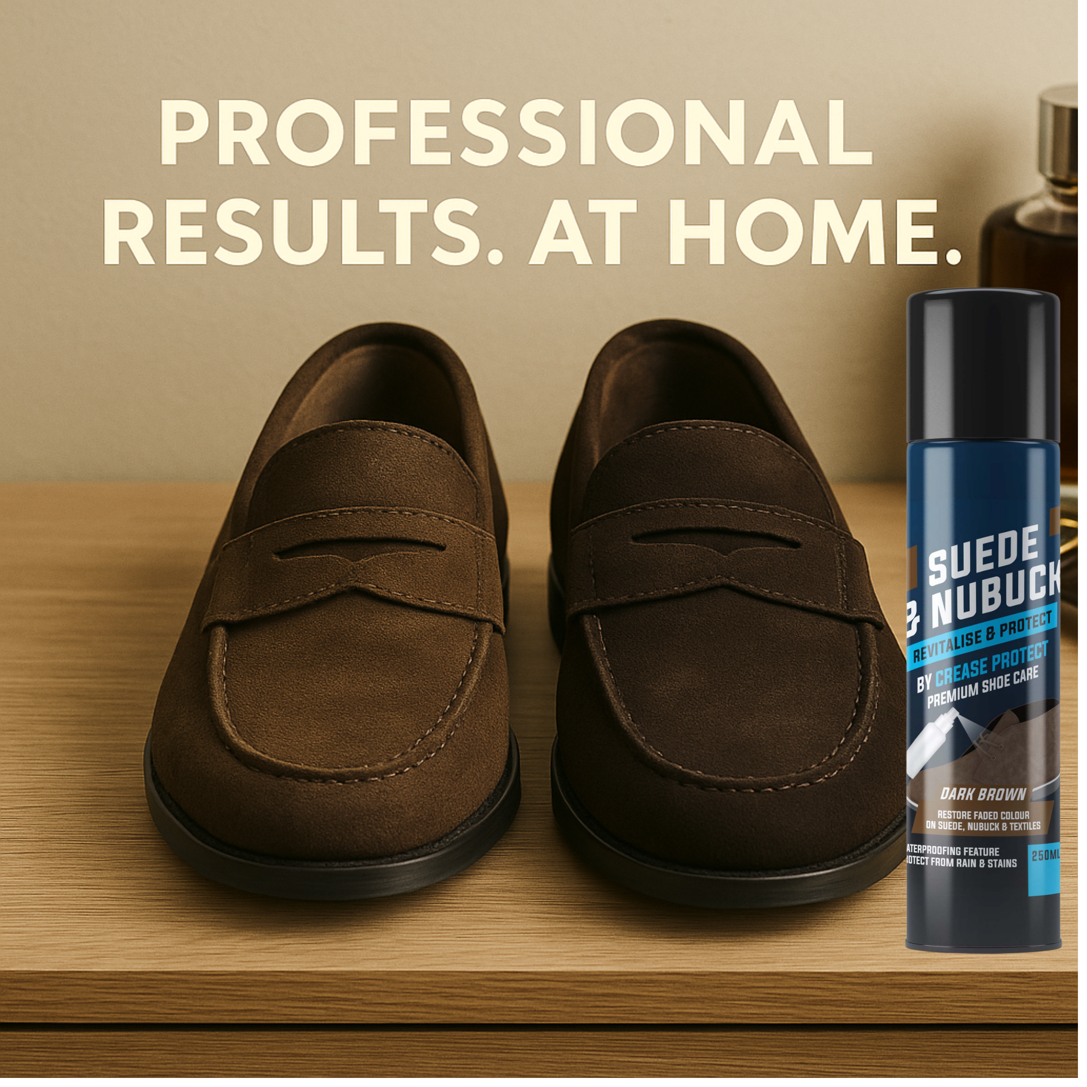 Suede & Nubuck Restorer, Protector and cleaner Spray 250ML