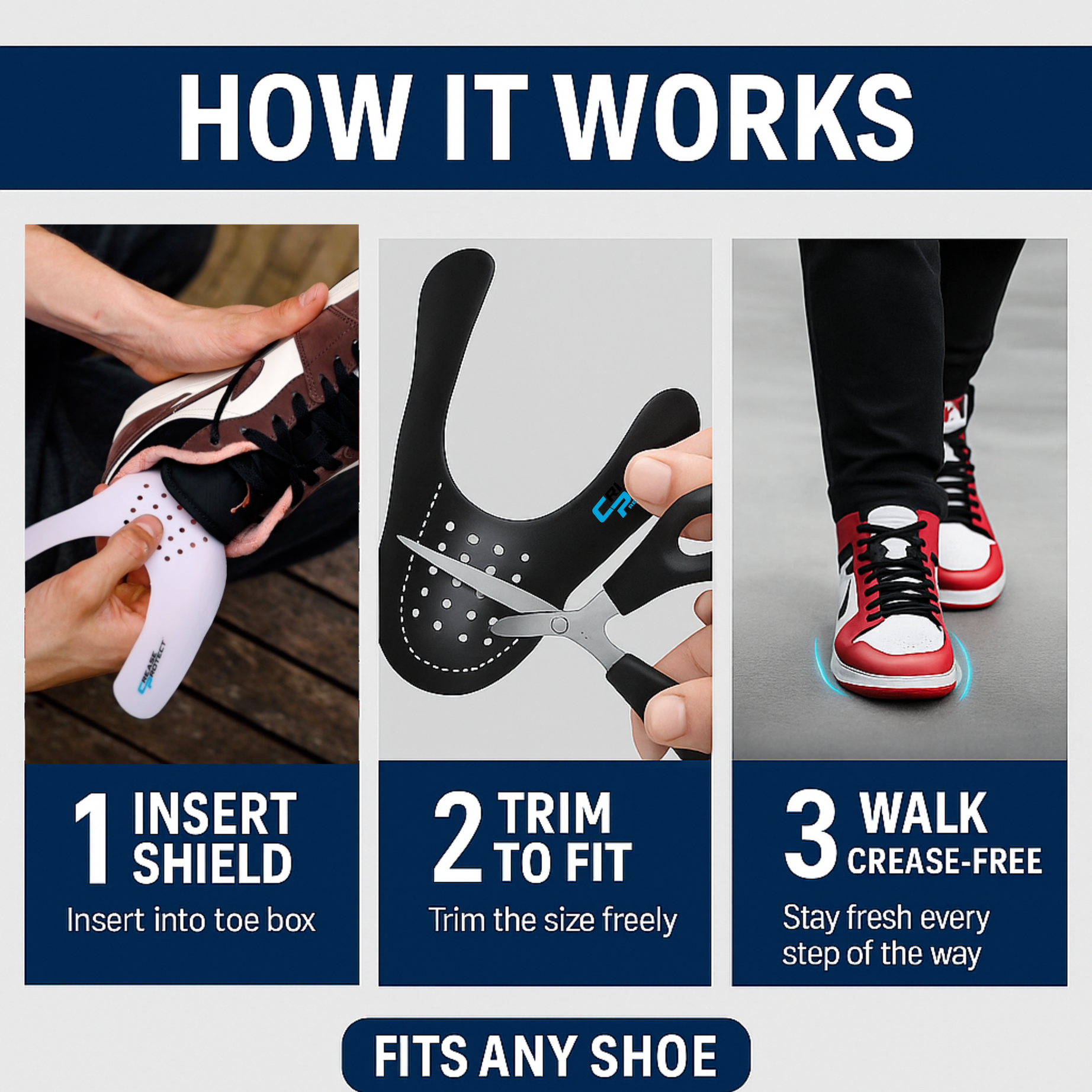 Crease Protect - The Ultimate Shoe Crease Protectors