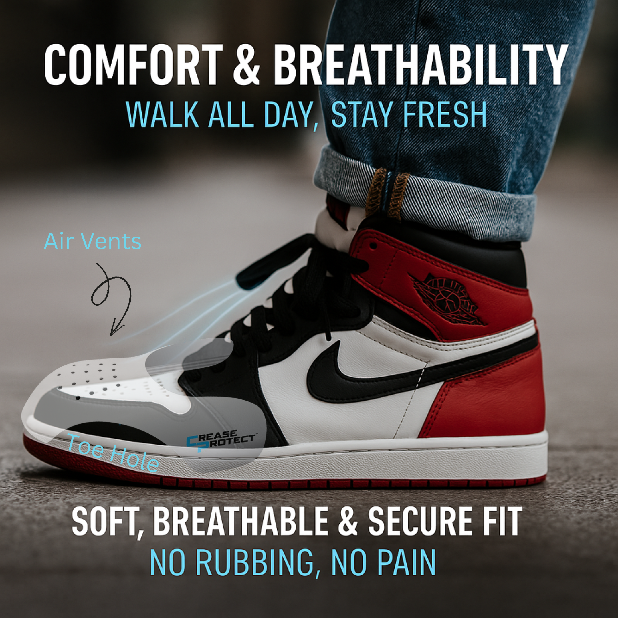 nike air force shoe crease protector