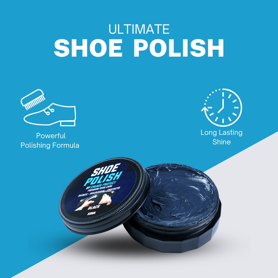 black shoe polish